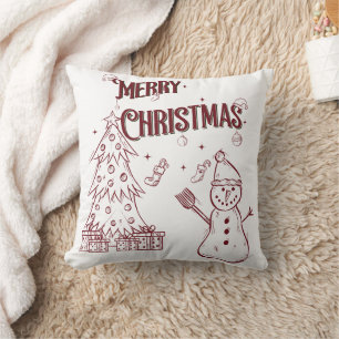 Fröhliche Weihnachten Kissen