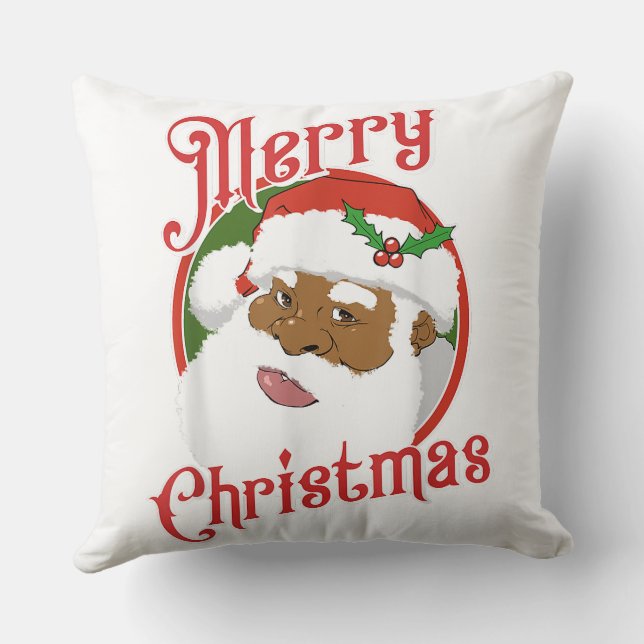 fröhliche Weihnachten Kissen (Rückseite)
