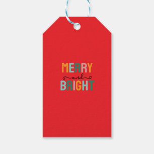 Fröhliche Weihnachten Klassisch Einzigartig Minima Geschenkanhänger