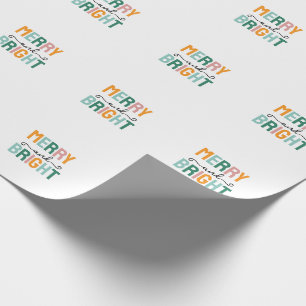 Fröhliche Weihnachten Klassisch Einzigartig Minima Geschenkpapier