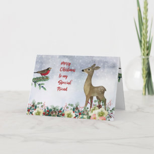 Fröhliche Weihnachten meinem besonderen Freund