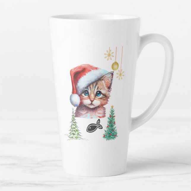 Fröhliche Weihnachten! Milchtasse (Rechts)