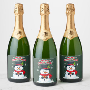 Fröhliche Weihnachten mit einem magischen Schneema