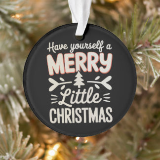 Fröhliche Weihnachten Ornament