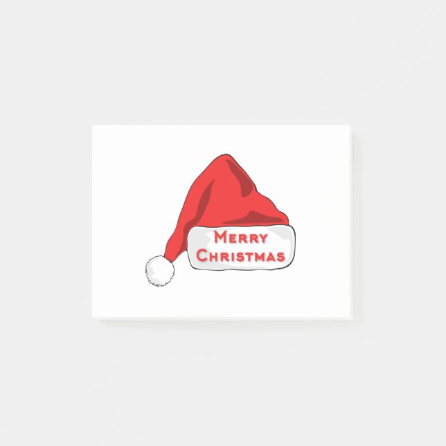 Fröhliche Weihnachten Post-it Klebezettel (Vorderseite)