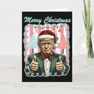 Fröhliche Weihnachten Trump 2025 Xmas Make Xmas G Karte