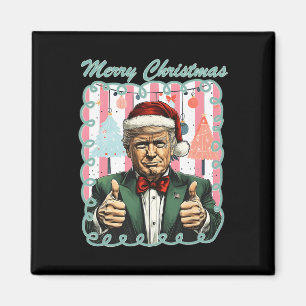 Fröhliche Weihnachten Trump 2025 Xmas Make Xmas G Magnet