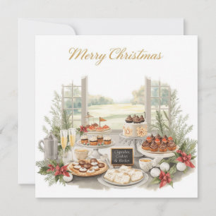Fröhliche Weihnachten vom Golfplatz-Clubhaus