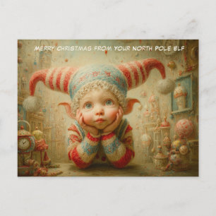 Fröhliche Weihnachten von Ihrem Nordpol-Elfen   Cu