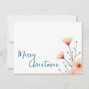 Fröhliche Weihnachts-Familie Neujahrsbotschaft Postkarte
