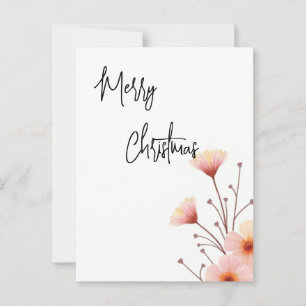 Fröhliche Weihnachts-Familie Neujahrsbotschaft Postkarte