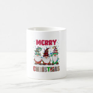 Fröhliche Weihnachts-Gnom-Familie Lustiger Weihnac Kaffeetasse