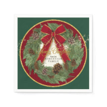 Fröhliche Weihnachtsfeier Dekoration Pine Wreath