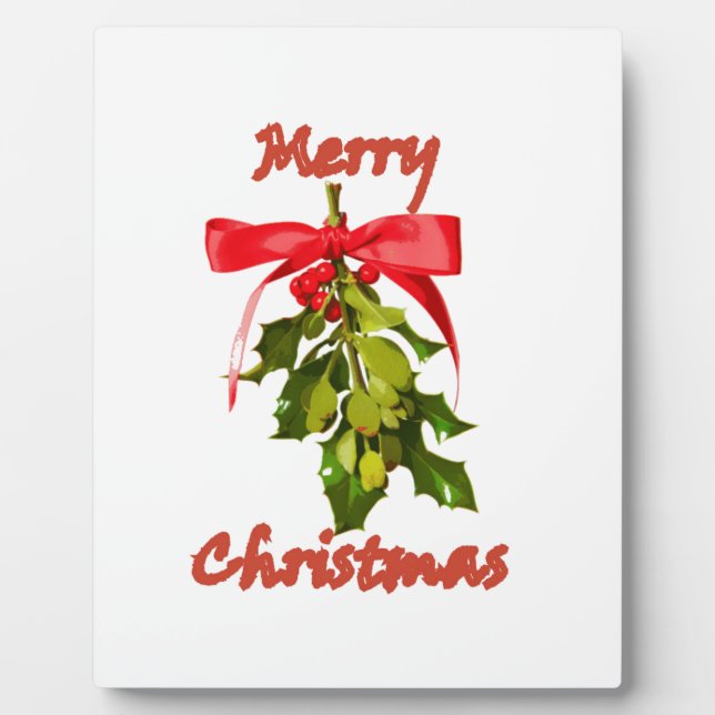 fröhliche Weihnachtsfeier Fotoplatte (Vorderseite)