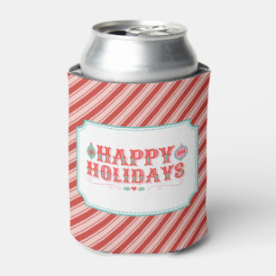Fröhliche Weihnachtsfeier   Happy Holidays Dosenkühler