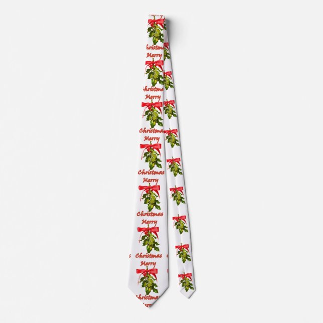 fröhliche Weihnachtsfeier Krawatte (Vorderseite)
