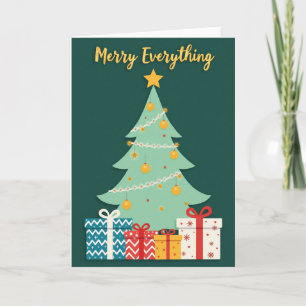Fröhliche Weihnachtskarte für Alles Karte