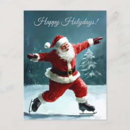 Fröhliche Weihnachtskarte. Weihnachten  Postkarte
