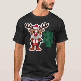 Fröhliche Weihnachtskatzen mit Geschenken - Feierl T-Shirt