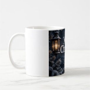 Fröhliche Weihnachtslaternen Kaffeetasse