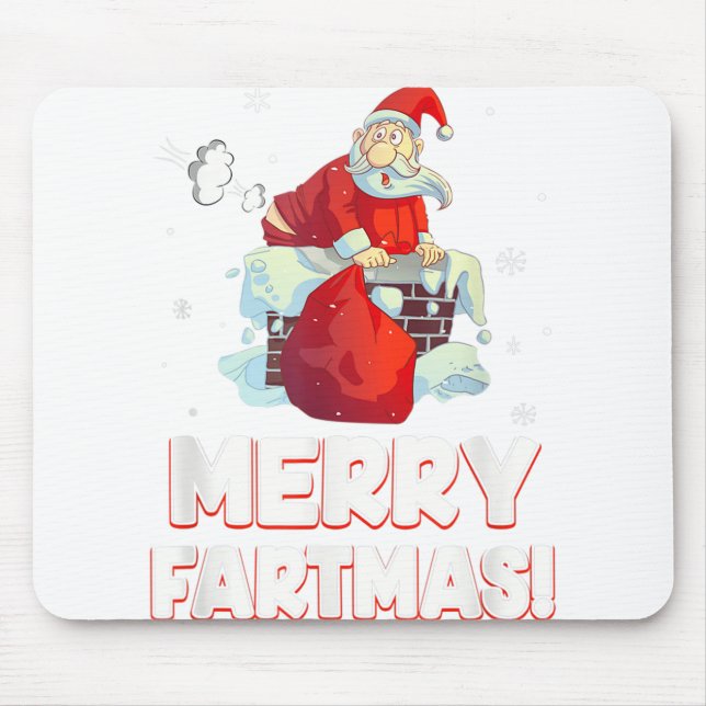 Fröhliche Weihnachtslieder zum Farnen von Weihnach Mousepad (Vorne)