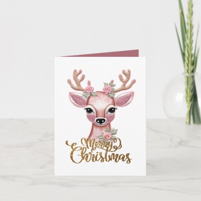 Fröhliche Weihnachtsreiniger-Nachricht Feiertagskarte (Vorderseite)