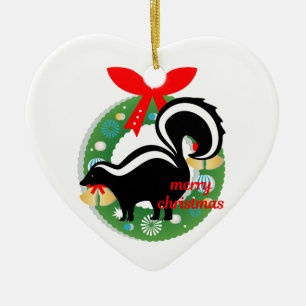fröhliche Weihnachtsschnupfen Keramik Ornament