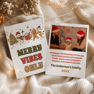 Fröhliche Weihnachtsstimmung pur - Whimsical-Chris Feiertagskarte