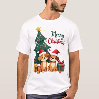 Fröhliche Woofmas & Purrfekte Weihnachten T-Shirt