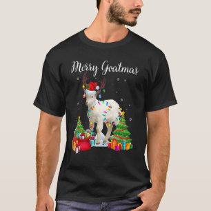 Fröhliche Ziegenweihnachten Ziegen Weihnachten Ren T-Shirt