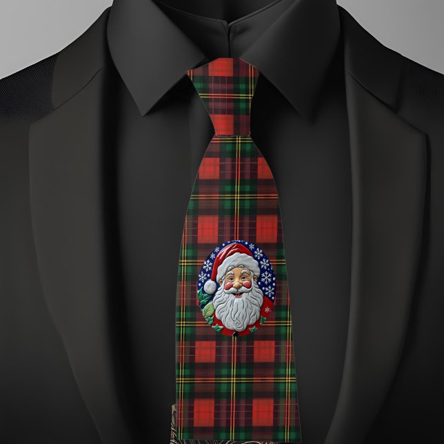 Fröhlicher Alter Sankt Nikolaus Krawatte (Von Creator hochgeladen)