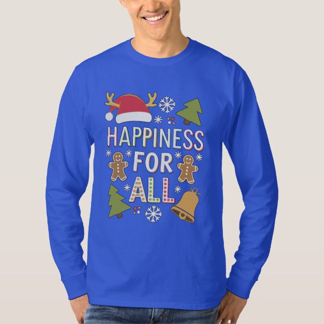 Fröhlicher Beifall T-Shirt (Vorderseite)