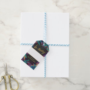 Fröhlicher Botanicals kundenspezifischer Geschenkanhänger