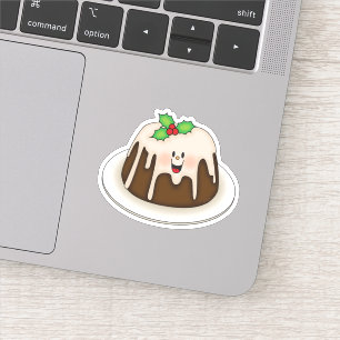 Fröhlicher britischer Bundkuchen Aufkleber