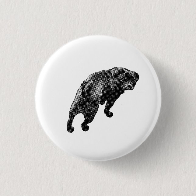 Fröhlicher Fokus, cooler Winkel Button (Vorderseite)