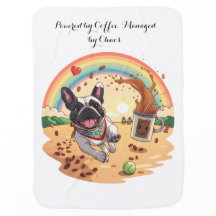 Fröhlicher Französische Bulldogge & Kaffeeklatsch 