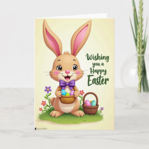 Fröhlicher Frühling für Partnerkarte Karte