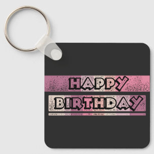 fröhlicher Geburtstag Schlüsselanhänger