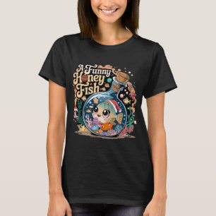 Fröhlicher Haifisch-Weihnachten Lustiger Hai Weihn T-Shirt