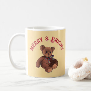 Fröhlicher & Heller Festlicher Teddybär Süßer Weih Kaffeetasse