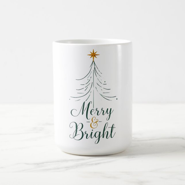 Fröhlicher & Heller Weihnachtsbecher Kaffeetasse (Mittel)