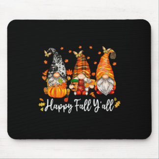 Fröhlicher Herbst für Euch alle Gnom Kürbis Herbst Mousepad