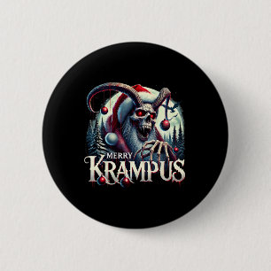 Fröhlicher Krampus Krampus Kommt In Die Stadt Horr Button