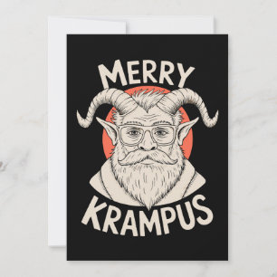 Fröhlicher Krampus Mythischer Weihnachten Xmas Fei