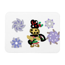 Fröhlicher Lebkuchen Magnet