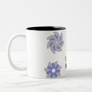 Fröhlicher Lebkuchen Zweifarbige Tasse