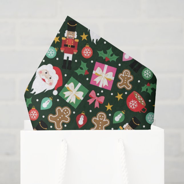 Fröhlicher Maximalist Seidenpapier (Geschenktüte)