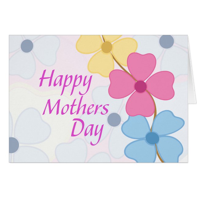 Fröhlicher Muttertag (Vorderseite (Horizontal))