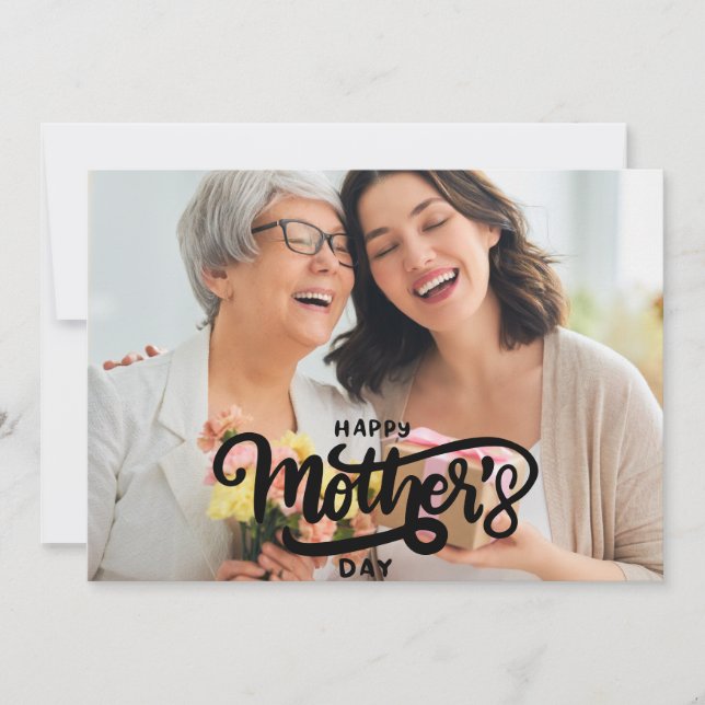 Fröhlicher Muttertag Feiertagskarte (Vorderseite)