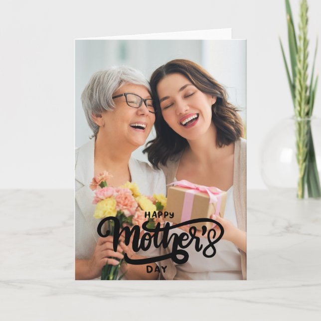 Fröhlicher Muttertag Feiertagskarte (Vorderseite)